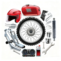Pièces détachées pour moto, pièces de carrosserie en plastique complètes pour moto, garde-boue avant et caches latéraux, service d'usinage CNC