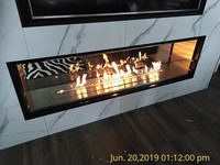 Décoration d'intérieur kamin real fire 18 pouces bio cheminées éthanol cheminée électrique