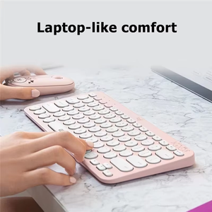 Logitech K380 Multi-device Wireless <b>Keyboard</b> Portable Ultra-thin <b>Keyboards</b> for Windows Mac Chrome IOS Android - Product Image 4