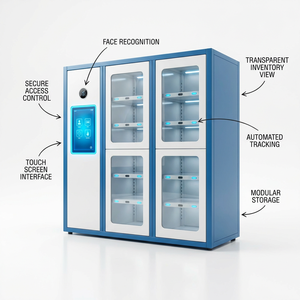 Sistema de Casilleros Metálicos Inteligentes IoT para Alquiler, Autoservicio 24/7 para Herramientas de Biblioteca y Gestión de Activos - Product Image 5