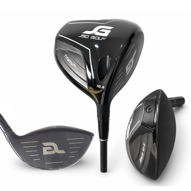Factory Direct High Performance Titanium Golf Driver for Brand Owners with CNC Milled Face