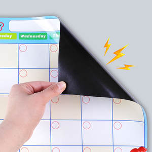 Petite <span class=keywords><strong>feuille</strong></span> de tableau blanc magnétique effaçable à sec pour réfrigérateur, tableau blanc pour cuisine - Product Image 5