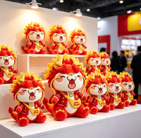 Peluche Dragon Personnalisée en Dessin Animé, Jouet Doux en Peluche pour Décoration Intérieure, Cadeau pour Enfants, Peluche Dragon de Dessin Animé