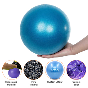 Pelota de yoga, pelota de ejercicio de 10-14.9 pulgadas, pelota de equilibrio lisa de PVC para entrenamiento de yoga, fitness, pilates, entrenamiento del core, fisioterapia - Product Image 5