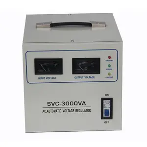 3000va Single Phase AC Voltage Regulator automatic voltage and frequency stabilizer for use