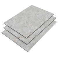 Panneau composite en aluminium Design en marbre Revêtement mural extérieur 3mm 4mm Acp Sheet for Shop Decoration Bathroom