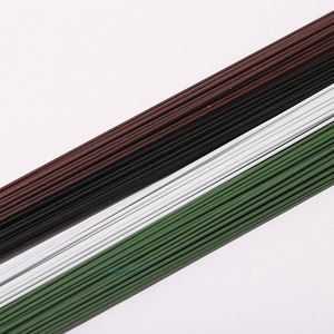 Tallo <span class=keywords><strong>de</strong></span> flor artificial <span class=keywords><strong>de</strong></span> 80cm <span class=keywords><strong>de</strong></span> longitud, <span class=keywords><strong>varilla</strong></span> <span class=keywords><strong>de</strong></span> alambre <span class=keywords><strong>de</strong></span> hierro cubierta <span class=keywords><strong>de</strong></span> plástico, simulación <span class=keywords><strong>de</strong></span> verde, blanco, Material Floral DIY - Product Image 3