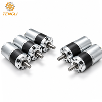 Moteur à engrenages planétaires DC Tengli GMP36-3530 36 mm avec encodeur 6V 12V 24V, boîte de vitesses haute précision pour instrument électrique