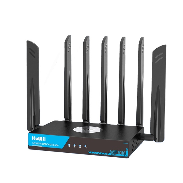 RM551 X 75 5G OpenWrt Mesh Wireless Router with NSA SA 3000Mbps 2.4G Wi-Fi CPE VPN Server SIM Card Slot IMEI Modem