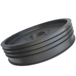 80*16 Hard Oxygen Aluminum Idler <b>Pulley</b> - Product Image 1