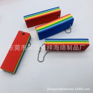 Eva Foam Keychain Rainbow Color Lightweight Packaging Sponge For Waterplay <b>Surfing</b> Tools - Product Image 4