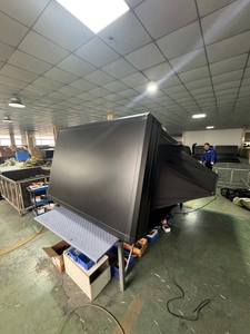 <span class=keywords><strong>Tente</strong></span> de toit rigide en aluminium pour 3 à 5 personnes, imperméable, automatique, quatre saisons, protégée contre les UV, avec annexe - Product Image 4