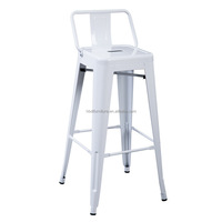 Tabouret en métal peint avec feuille de métal pour salle à manger, Offres Spéciales et le plus bas prix