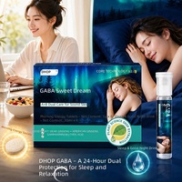 Coffret Cadeau Sommeil Jour et Nuit pour Adultes : Comprimés GABA, Graine de Jujuba, Reishi, Dendrobium – Boisson Herbal pour le Soutien du Sommeil