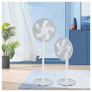 Ready to Ship 16 inch 40W white powerful cheap price electric floor stand fan