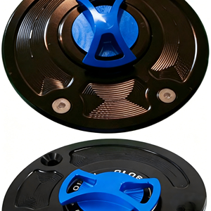 Bouchons de réservoir de carburant pour moto Lavitin Front en alliage d'aluminium de haute qualité à dégagement rapide pour ZX10R <span class=keywords><strong>ZX6R</strong></span> ZX14 Z800 Z1000 Ninja1000 <span class=keywords><strong>650</strong></span> - Product Image 3