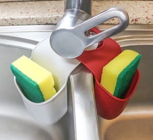 Organizzatore per Spugne da Cucina in Silicone a Singolo Livello con Gancio e Porta Sapone per Riporre Pentole nell'<span class=keywords><strong>Armadio</strong></span> - Product Image 3