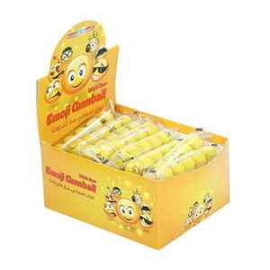 Vente de gros Snacks chinois gomme à bulles aux fruits bonbons sains bonbons exotiques gomme à bulles aigre douce - Product Image 4