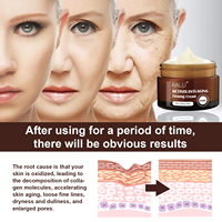 Crème pour les yeux au rétinol anti-âge raffermissante, soin de la peau, crème anti-poches sous les yeux, crème raffermissante pour les yeux, 1 pièce/160 flacons OEM/ODM
