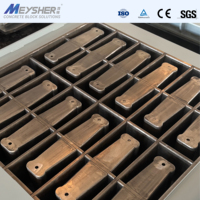 Moules personnalisés MEYSHER pour la fabrication de blocs de béton, pavés creux, dalles autobloquantes et bordures.