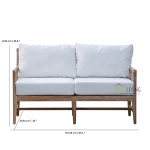 Fauteuil de salon suédois alliant magnifique bois de teck et tressage en rotin, idéal pour les espaces extérieurs des maisons, villas et hôtels - Product Image 1