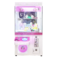 Kit de machine à griffes miniatures personnalisée en métal pour la vente en gros de machines à poupées, thème Banana Land Animation