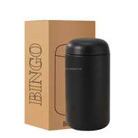 Mug de voyage large Carter de 350 ml, mug à café de voyage avec intérieur en céramique, gobelet à thé et à café qui garde le latte chaud ou froid