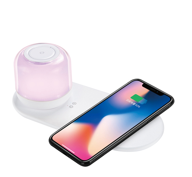 Unique Products to Sell Smart Gadgets Wireless Fast Charger Night Light Company Corporate Promotional Business GiftProduct Sets