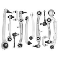 Pièces détachées automobiles, kit complet de bras de suspension 12 pièces pour Audi A6L C6 S6, vente directe d'usine, 4F0407000 4F0407506 4F0407509