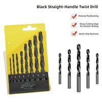 Ensemble d'outils de perçage pour le travail du bois, foret hélicoïdal à queue droite HSS, foret manuel, poinçon, pour fer et plastique, modèle Zt006, personnalisé en usine