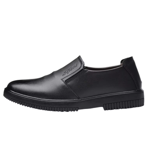Cómodos zapatos de seguridad de trabajo con suela de goma antideslizante de cuero de microfibra <span class=keywords><strong>sin</strong></span> <span class=keywords><strong>cordones</strong></span> para hombres y mujeres - Product Image 4