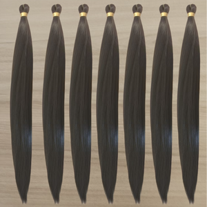 Grossiste Cheveux à Tresser Raides Os de 28 Pouces 150g Extensions Cheveux Raides Os Paquets Cheveux Synthétiques Ombrés Doux pour Femmes - Product Image 3