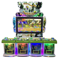 Machines de jeux de pêche d'arcade de type borne d'arcade pour 4 joueurs, à monnayeur, en promotion
