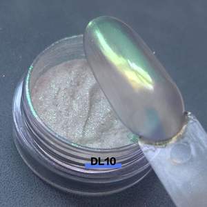 Poudre à <span class=keywords><strong>ongles</strong></span> <span class=keywords><strong>effet</strong></span> miroir chromé <span class=keywords><strong>blanc</strong></span> arc-en-ciel Aurora en vrac, pigments à frotter pour <span class=keywords><strong>ongles</strong></span> sirène - Product Image 6