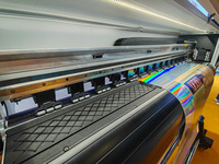 Tinta UV LED-UV SC-9132 untuk Printer UV I3200-U1, Cocok untuk Kanvas, Spanduk, Kertas PP Coated, dll.