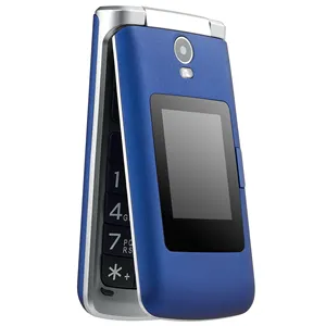 2.8 inch dual screen senior flip phone with chipset MTK6261D,sos,dual sim card and big key