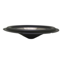 300 en stock caoutchouc et IM PP papier cône haut-parleur bassin bord en caoutchouc haut-parleur pièces de rechange amplificateur haut-parleur accessoires