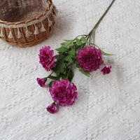Fleur artificielle en soie de type européen Hibiscus FRH-286 pour la décoration de mariage, les arrangements de chemin d'accès et la décoration d'ambiance de salle de séjour