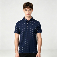 Camisas Polo de Manga Corta para Hombre, Personalizadas de Fábrica con Logotipo Bordado, Tejido de Lujo de Secado Rápido, Tallas Grandes, Estilo Casual de Negocios y Alto Rendimiento