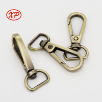 Mousqueton rotatif de luxe en alliage pour sac à main, sac à dos, collier de chien, 13-38mm