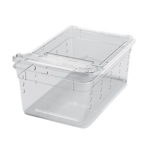 กล่องให้อาหารสัตว์เลื้อยคลานแบบโปร่งใสสูง 19x12.5x8 ซม. พร้อมฝาปิด สำหรับกิ้งก่า ตุ๊กแก งู แมลง สัตว์เลี้ยงขนาดเล็ก - Product Image 5