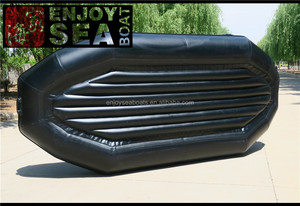 Gommone Sportivo Hypalon R-460 per Rafting Fluviale, Barca Gonfiabile in PVC da 1,2 mm per Rafting in Acque Bianche, Gioco Acquatico, Imbarcazione Leggera per Drifting - Product Image 4