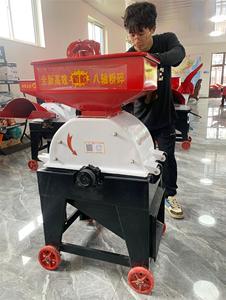 Machine de traitement des aliments pour animaux, broyeur à marteaux pour maïs, céréales, grains, machine de fabrication d'aliments pour animaux, 850 kg/h - Product Image 4