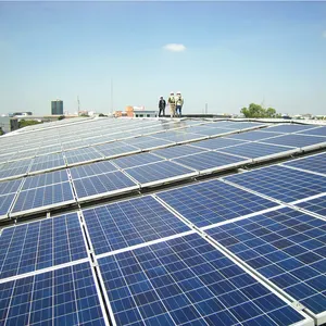 Güneş panelleri konteyner 3500w güneş paneli sistemi güneş panelleri temizleme fırçası su beslenen