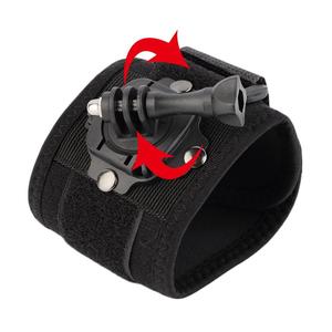 Belle rotation à 360 degrés dragonne accessoires de montage dragonne pour xiaomi Yi caméra gopro Hero 6 5 4 3 Session <span class=keywords><strong>SJ4000</strong></span> - Product Image 1