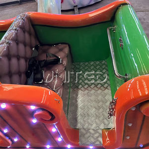 Nuevo diseno juego mecanico atraccion de Navidad fabricante fibra vidrio Reno y trineo atraccion autocontrol Navidad en venta - Product Image 4