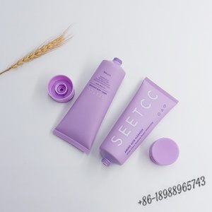 Wholesale Custom 100ml <b>Plastic</b> Empty Cosmetic <b>Tubes</b> Face Mask Cream Packaging Offset Printing Screw Cap Custom Color OEM/ODM - Product Image 5