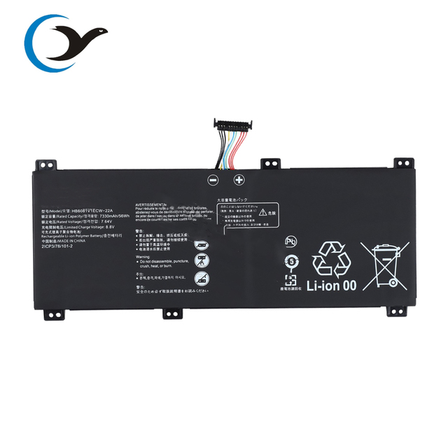 HB6081V1ECW-22C HB6081V1ECW-22B HB6081V1ECW-22A Battery Replacement Laptop for Huawei HLYL-WFP9 HLYL-WFQ9 24023285