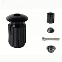 Embouts de guidon de vélo en alliage d'aluminium, embouts de guidon extensibles à verrouillage pour VTT et vélo de route