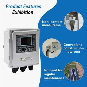 灌漑排水用スマート超音波レベルセンサー ステンレスパーシャル水路開放式流量計 - Product Image 4